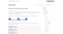 Desktop Screenshot of ferhatcicek.com
